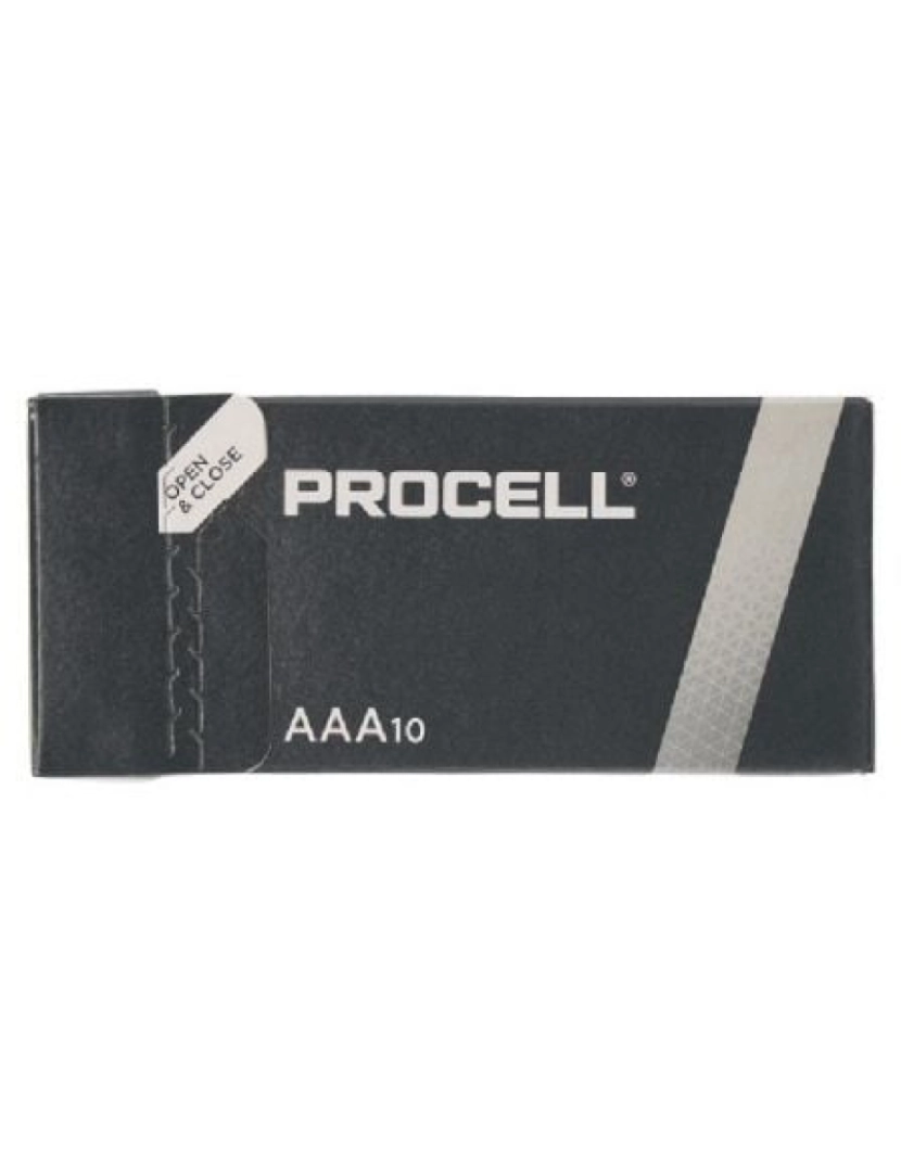 Duracell - Pilhas Duracell Pack de 10 Pilha AAA L03 Procell / 1.5V/ Alcalinas - ID2400IPX10