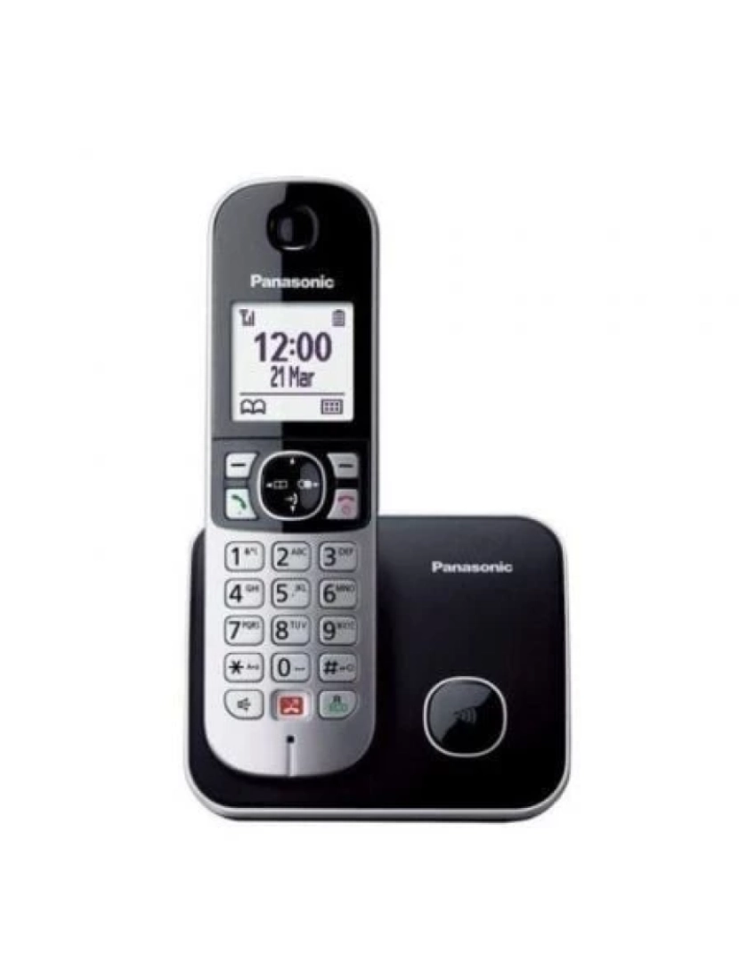 Panasonic - Telefone SEM FIO Panasonic Inalâmbrico KX TG6851/ Negro - KX-TG6851SP
