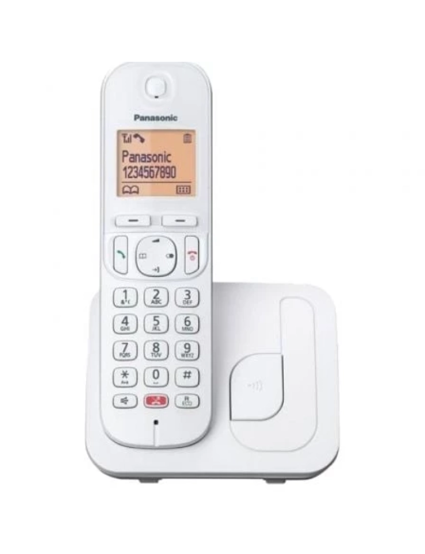 Panasonic - Telefone Inalâmbrico Panasonic KX- TGC250SPW/ Blanco