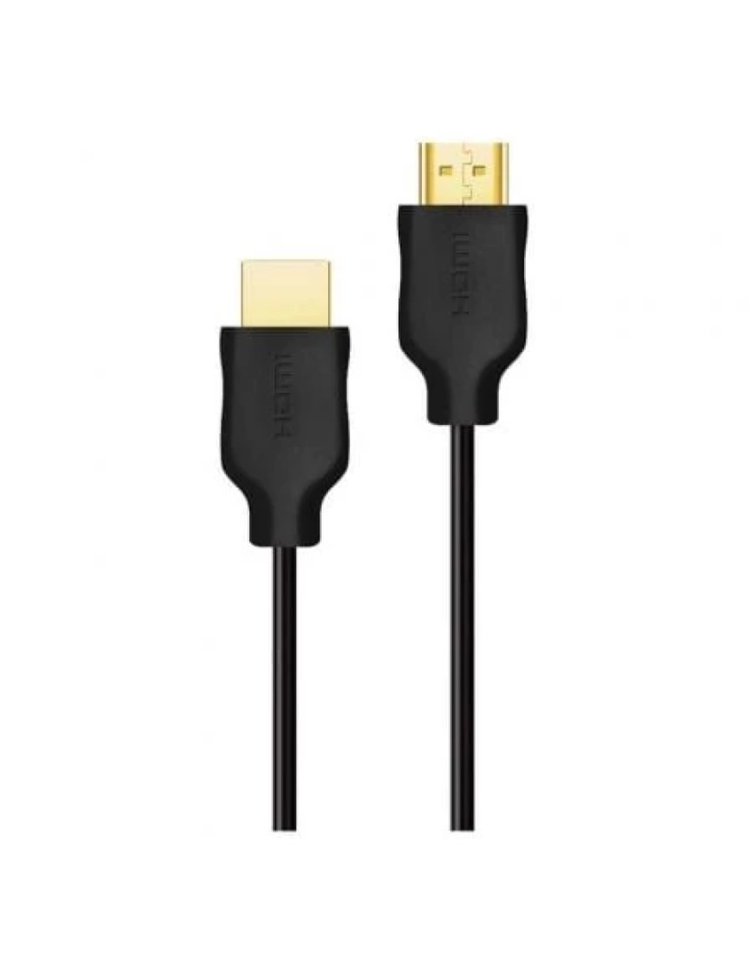 Philips - Cabo Hdmi Philips Cable 4K SWV5510/ Macho Macho/ 1.5M/ Negro - SWV5510/00