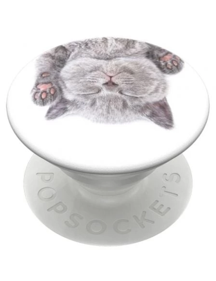 imagem de Soporte Adhesivo Para Smartphone Popsockets cat nap1