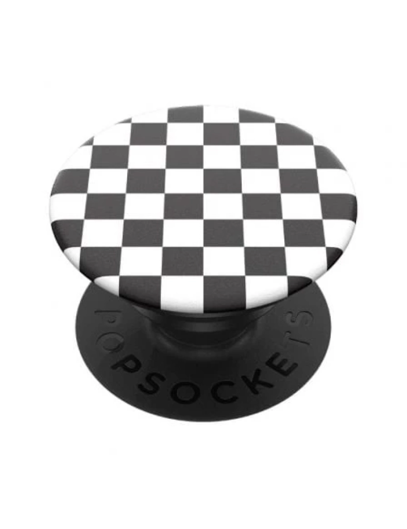 Popsockets - Suporte Popsockets soporte para smartphone checker/ negro - POP800467