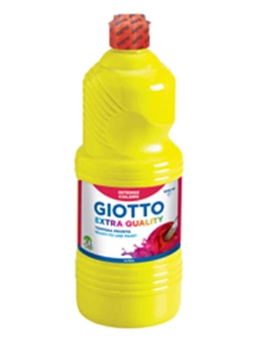 Giotto - Tinta Guache Giotto ES E Liquido Extra 1 Litro Amarelo - 160533402