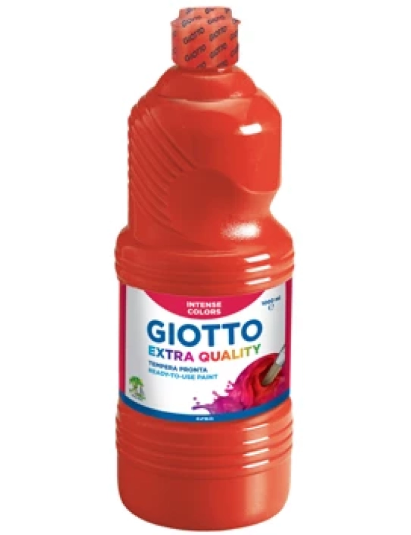 Giotto - Tinta Guache Giotto ES E Liquido Extra 1 Litro Vermelho Claro - 160533407