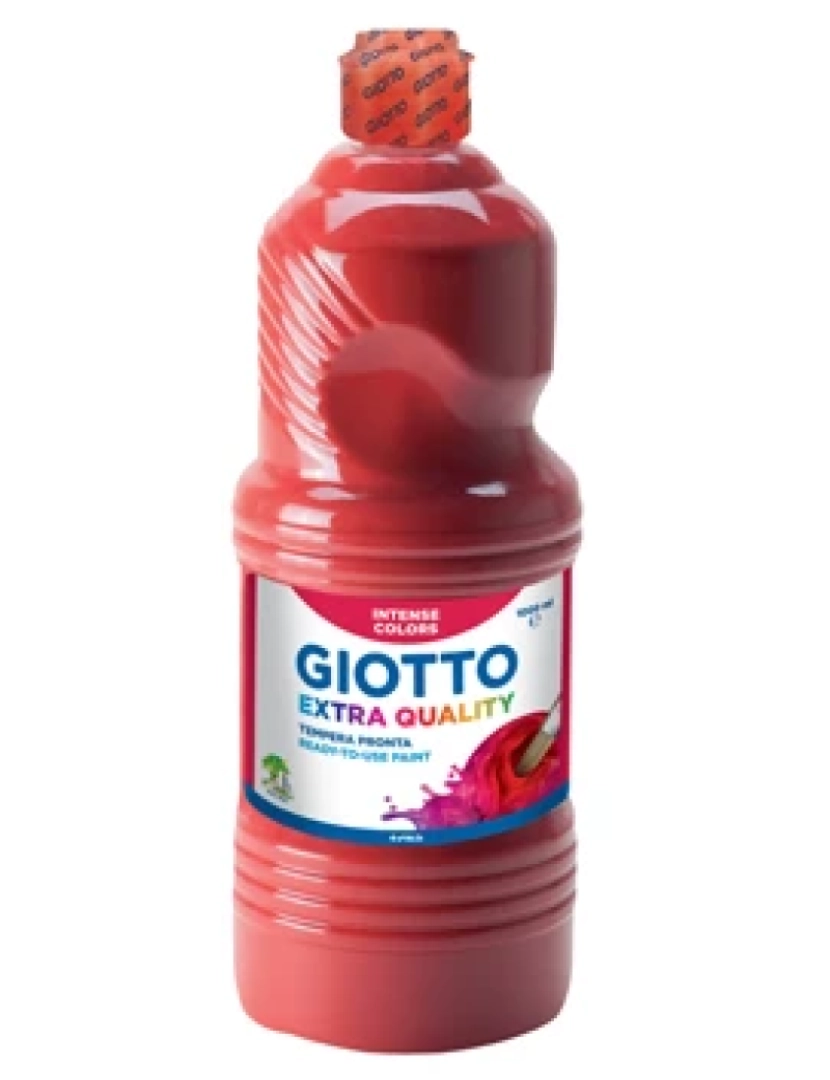 Giotto - Tinta Guache Giotto ES E Liquido Extra 1 Litro Vermelhao - 160533408