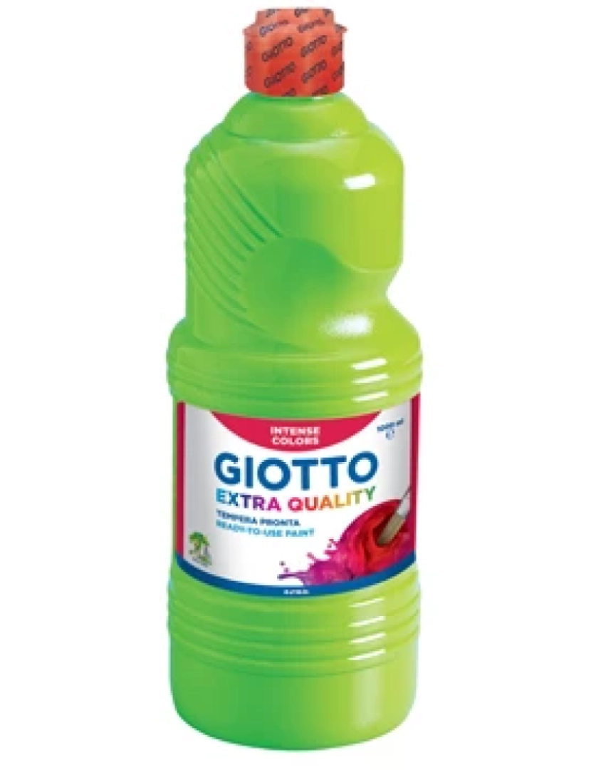 Giotto - Tinta Guache Giotto ES E Liquido Extra 1 Litro Verde Claro - 160533411