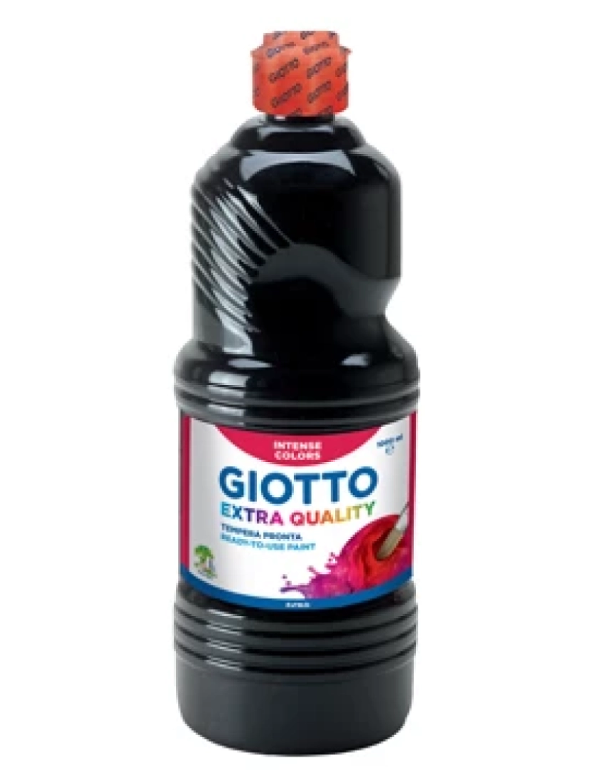 Giotto - Tinta Guache Giotto ES E Liquido Extra 1 Litro Preto - 160533424