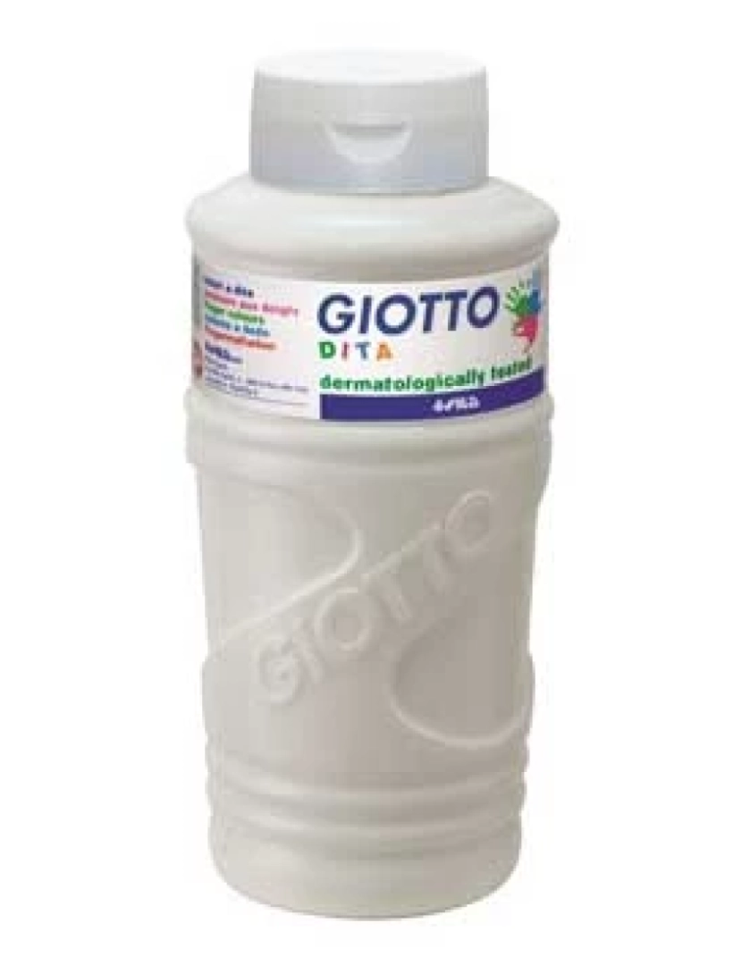 Giotto - Tinta Guache Giotto ES E Dedos Branco Dita 750ML - 160536001