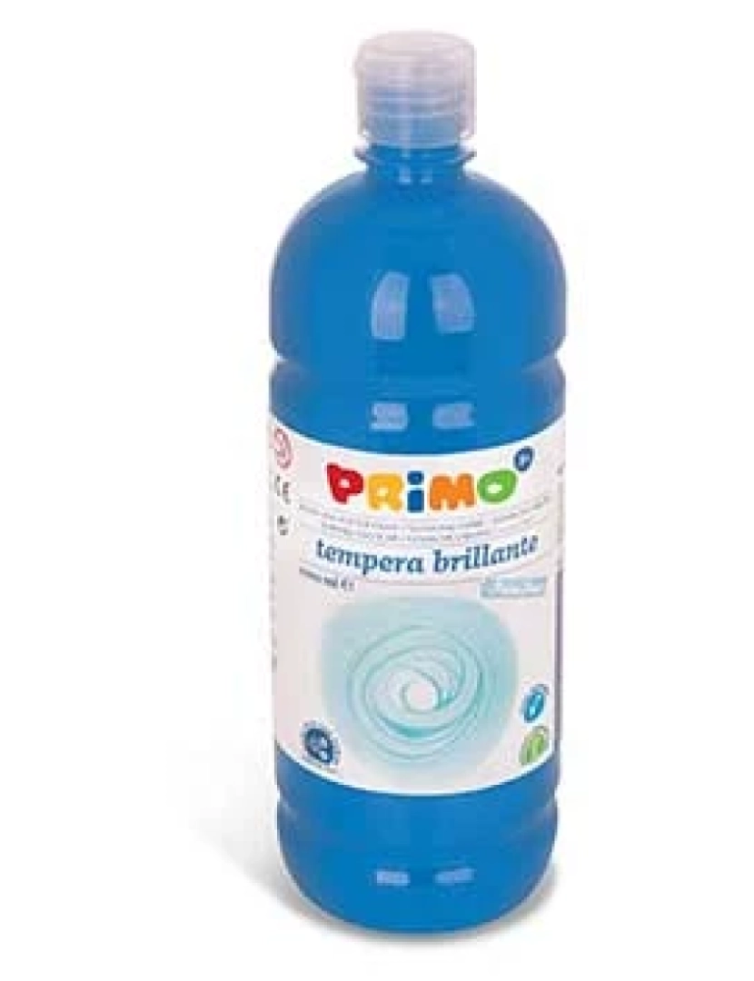 Primo - Tinta Guache Primo ES E Liquido 1 Litro Azul Ciano - 1601105