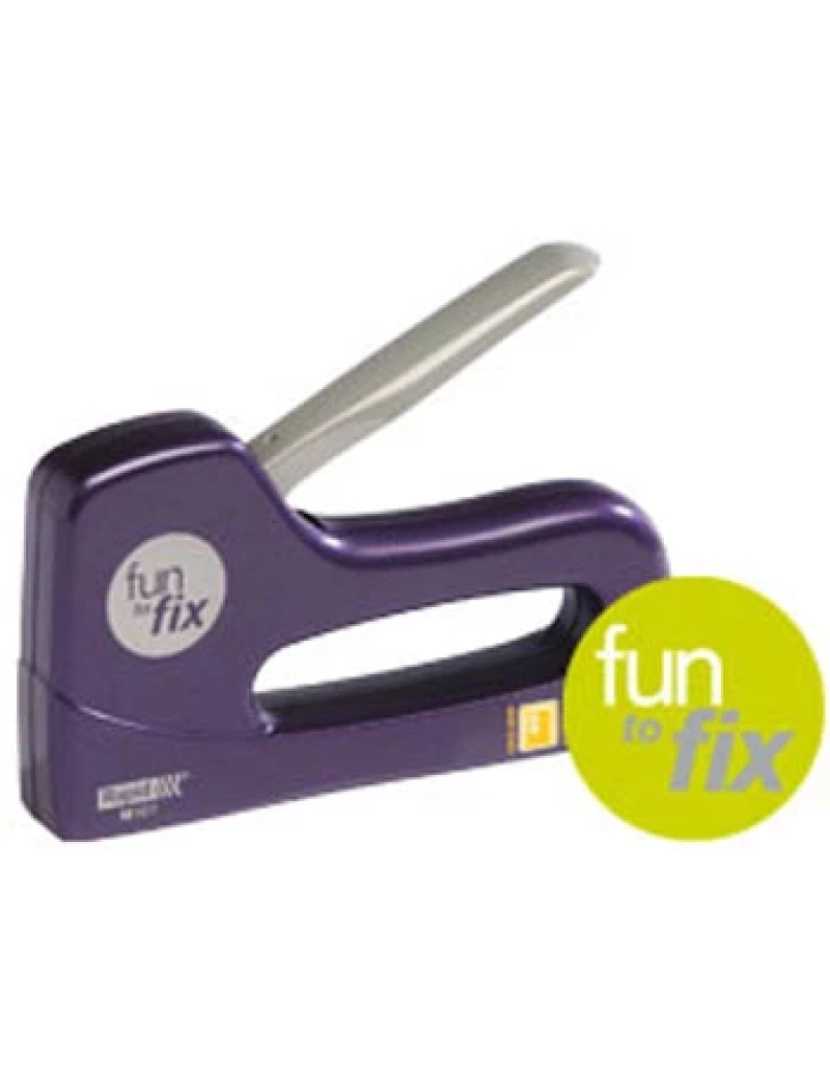 Rapid - Agrafador Rapid Pistola Agrafadora FUN-TO-FIX M10Y - 50593CM10Y