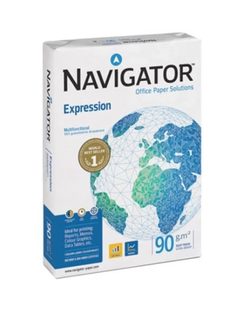 Navigator - Papel de Impressão Navigator 090GR Fotocopia A3 (inkjet/laser) 1X500 FLS - 1801255/UN