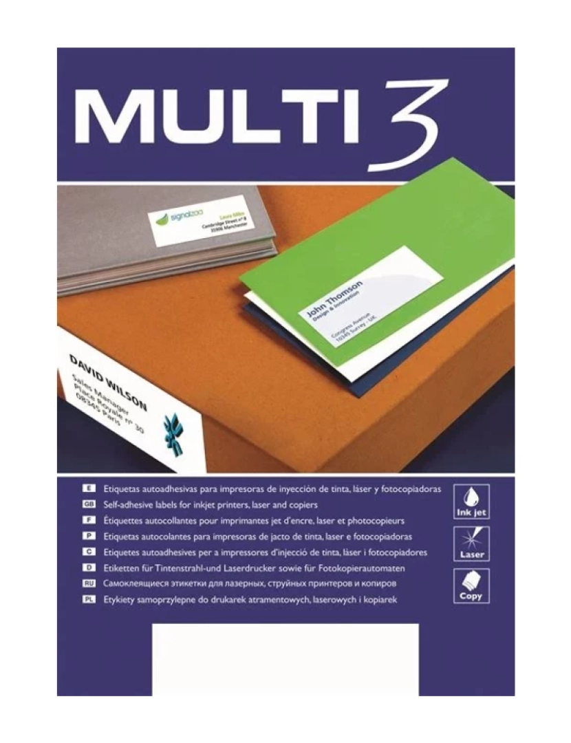 Multi3 - Etiquetas MULTI3 APL4724