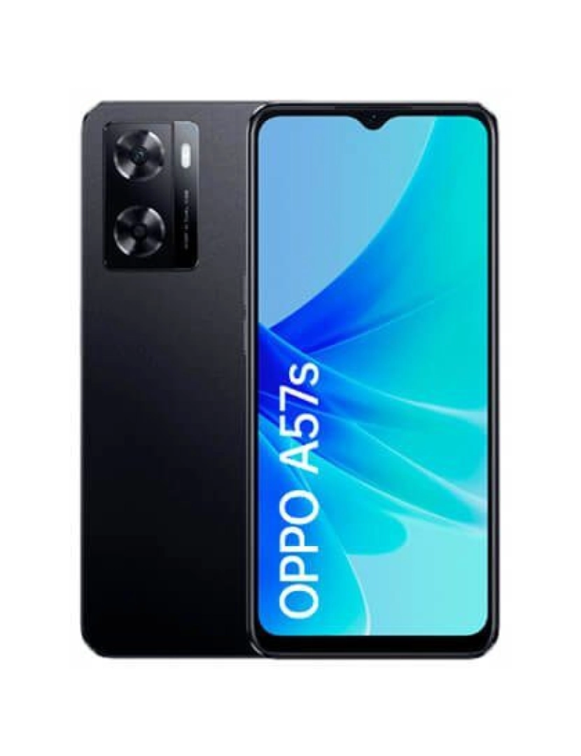 Oppo - Smartphone Oppo > a57s 16,7 cm (6.56") dual sim android 12 4g usb type-c 4 gb 128 gb 5000 mah preto - 6045266