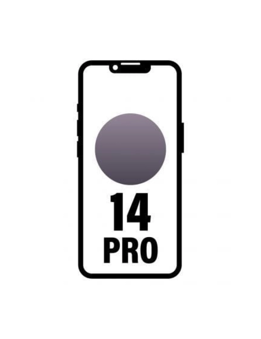 Apple - Apple iPhone 14 Pro 15,5 cm (6.1") Dual SIM iOS 16 5G 128 GB Roxo