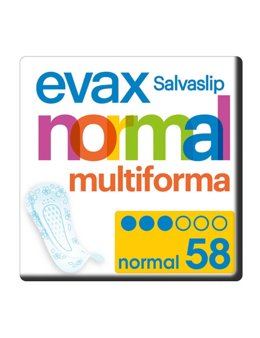 Evax - Normal Salva-Slip Multiforma 58Uds
