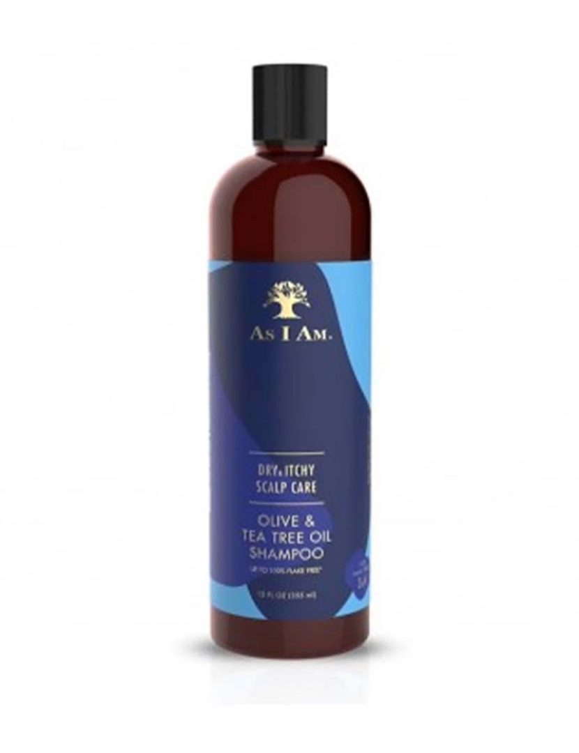 As I Am - Dry & Itchy Olive Tea Tree Oil Shampoo 355 Ml