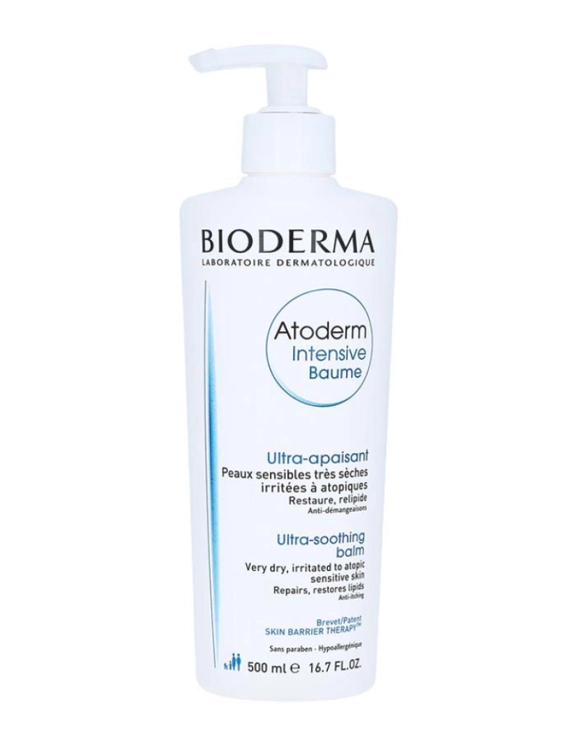 Bioderma - Bálsamo Intenso Bioderma Atoderm 500 Ml