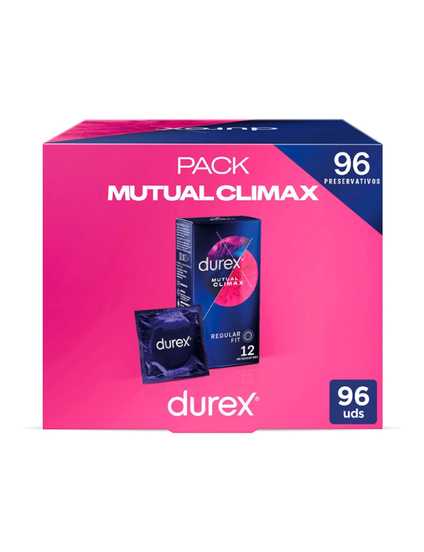 Durex - Preservativos Mutual Climax 96 Unidades ds