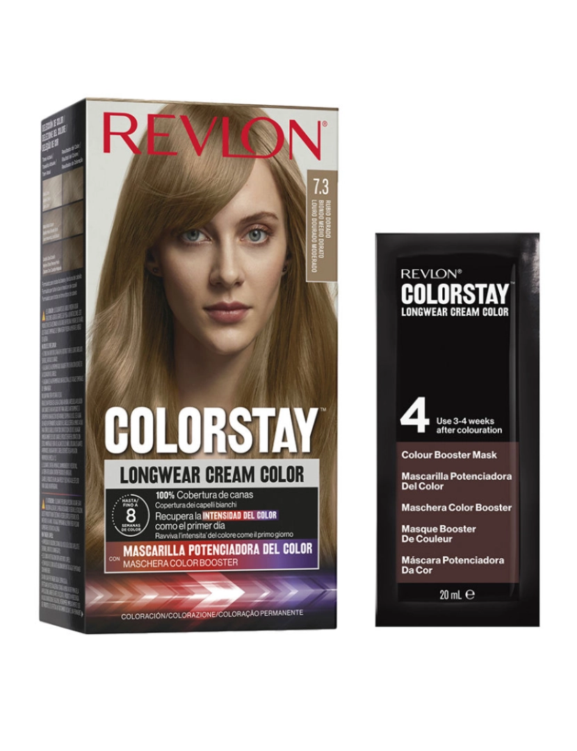 Revlon Mass Market - Colorstay Longwear Cream Color #7,3-rubio Dorado Revlon Mass Market