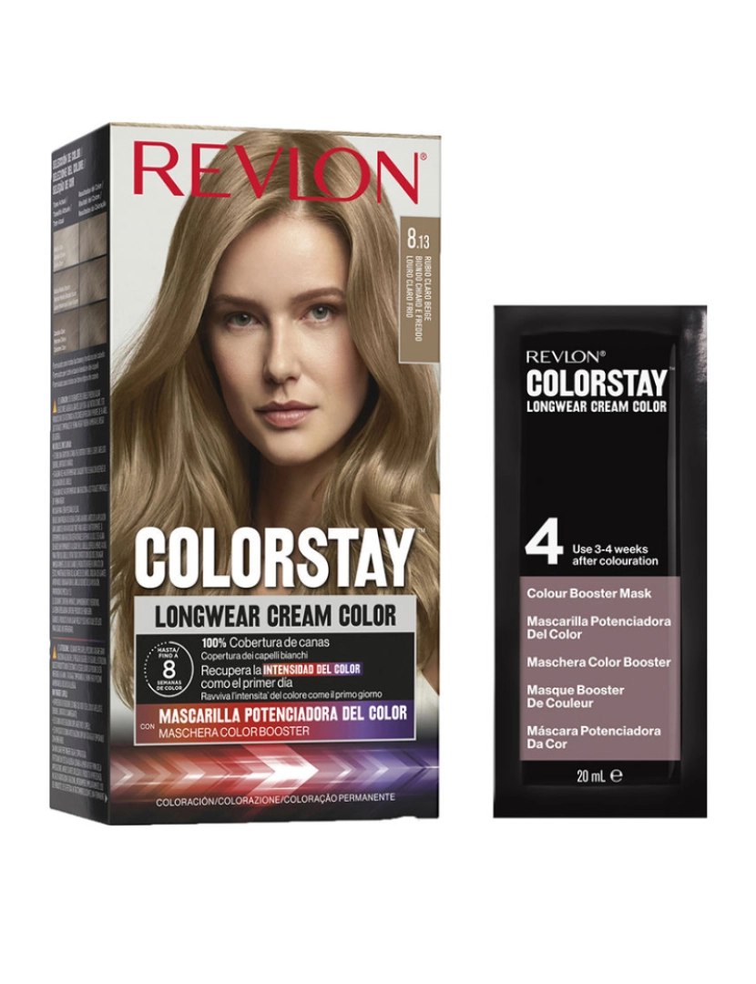 imagem de Colorstay Longwear Cream Color #8,13-rubio Claro Beige Revlon Mass Market1