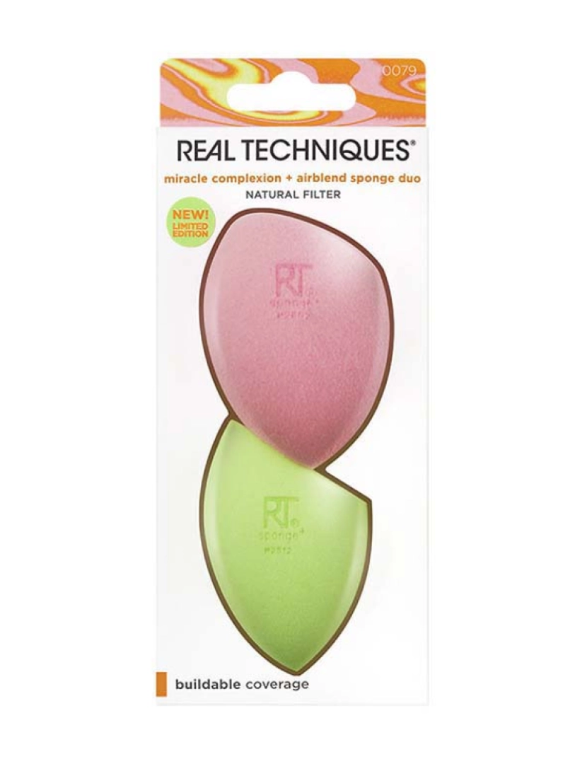Real Techniques - Miracle Complexion + Airblend Sponge Duo Limited Edition 2 U