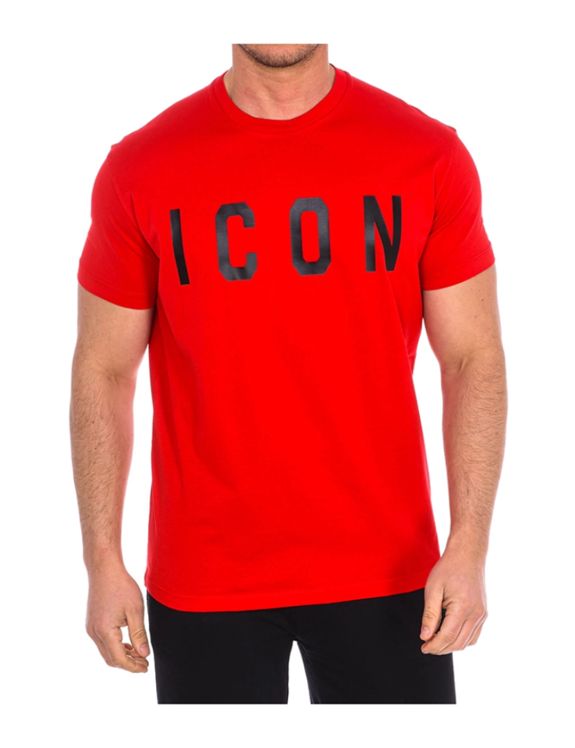 Dsquared2 - T-shirt Homem Vermelho