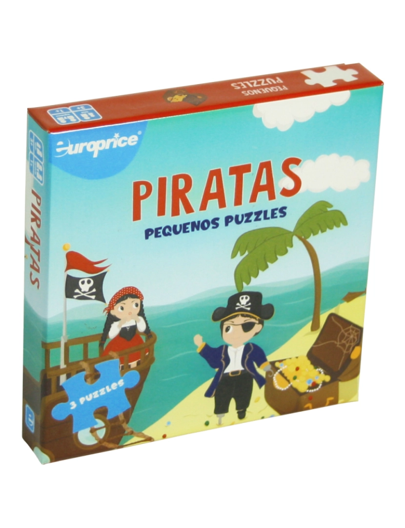 Europrice - Pequenos puzzles - Piratas 