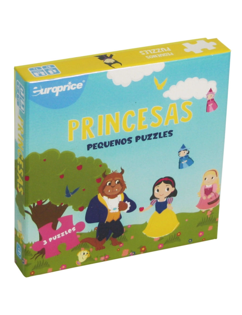 Europrice - Pequenos puzzles - Princesas 