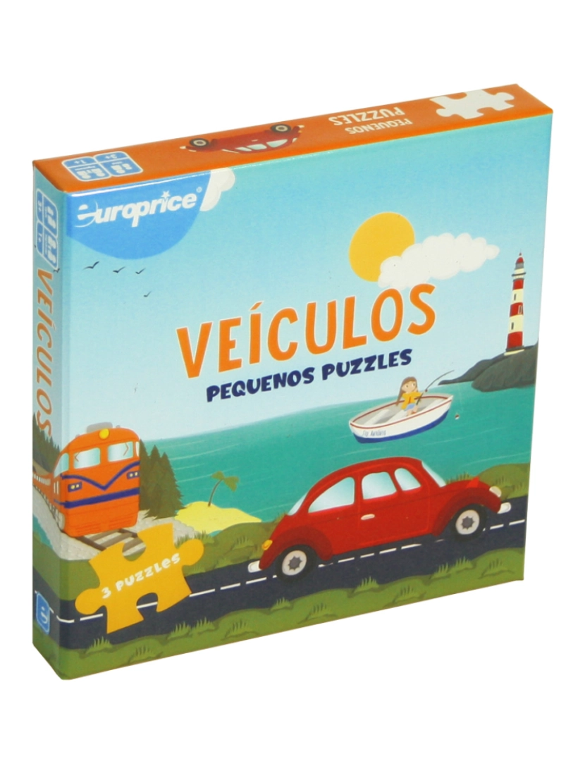 Europrice - Pequenos puzzles - Veículos 
