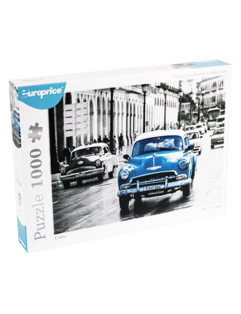 Europrice - Puzzle Monochromatic Collection - Cuba 1000 Pcs