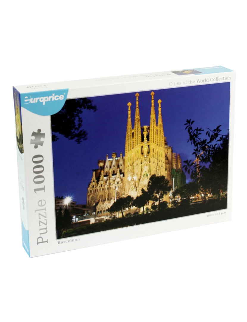 Europrice - Puzzle Cities of the World - Barcelona 1000 Pcs