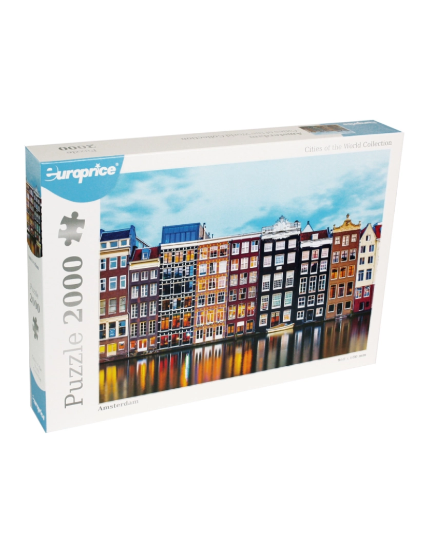 Europrice - Puzzle Cities of the World - Amsterdam- 2000 pcs