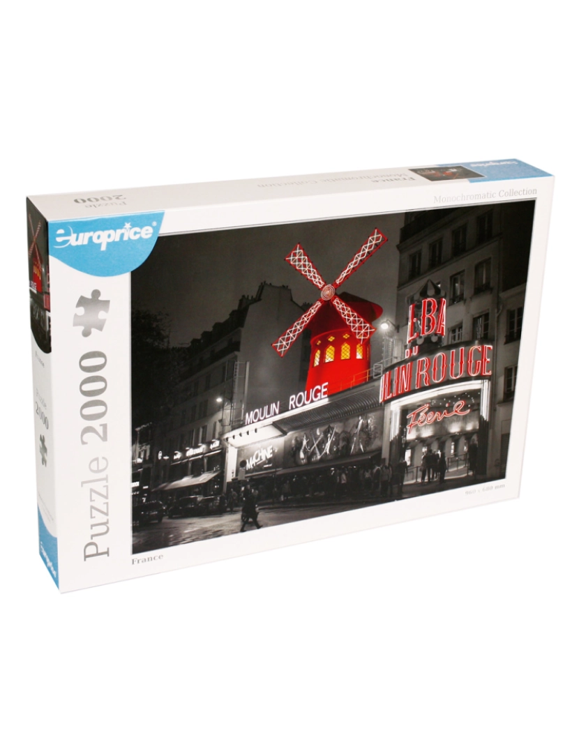 Europrice - Puzzle Monochromatic Collection - France - 2000 pcs