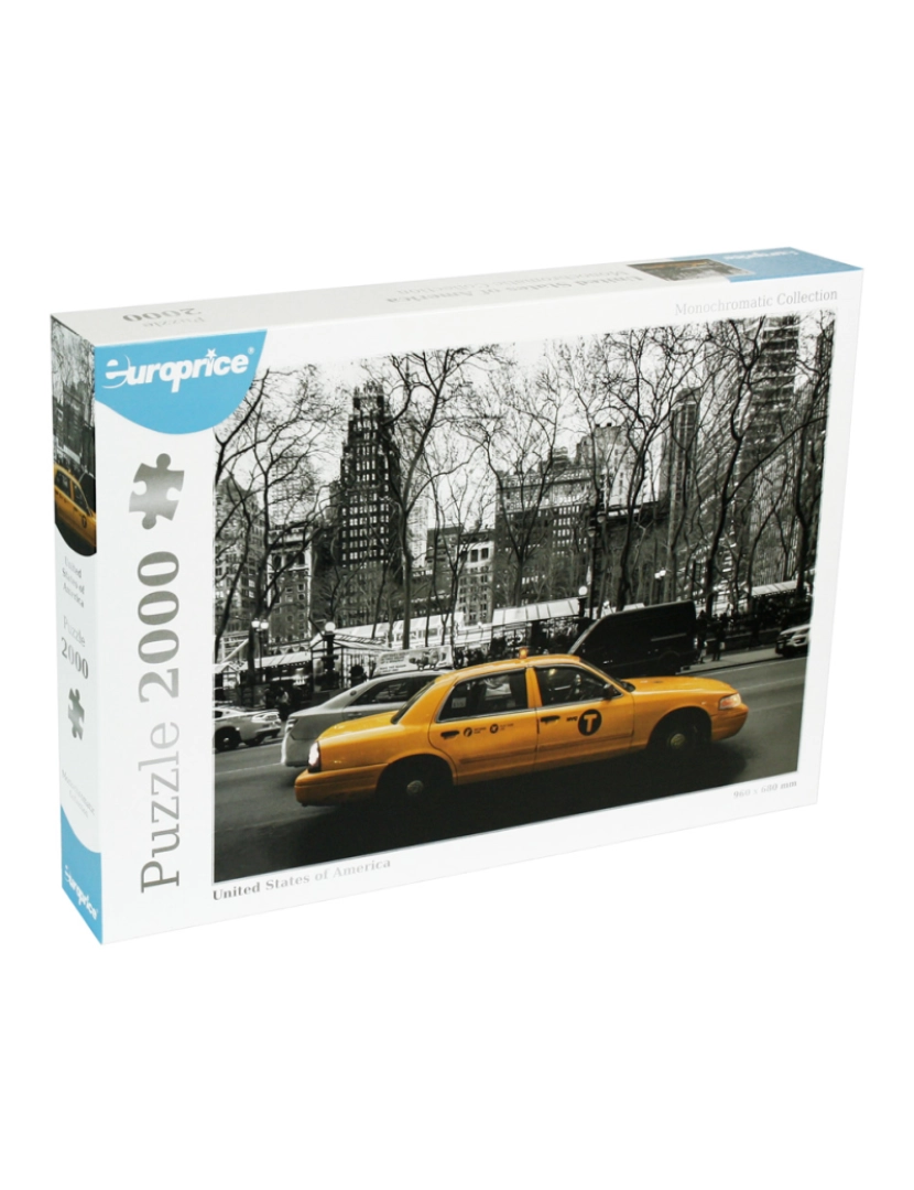 Europrice - Puzzle Monochromatic Collection - USA - 2000 pcs