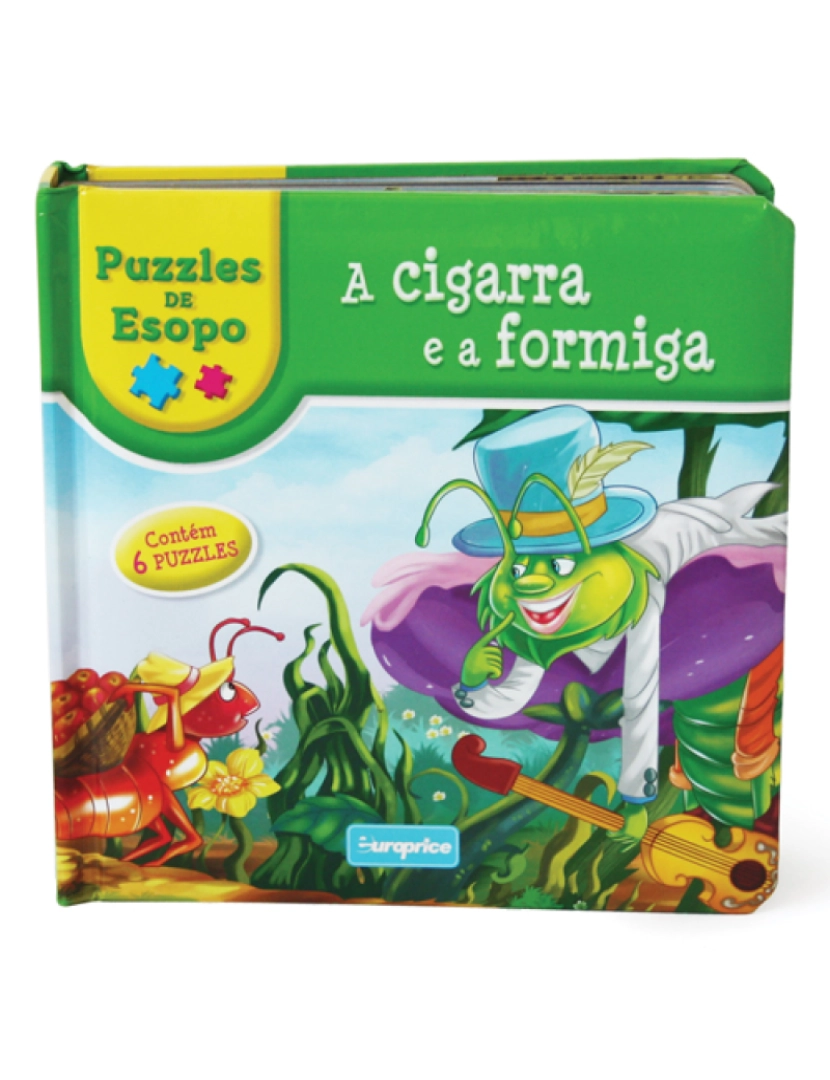 Europrice - Puzzles de Esopo - A Cigarra e a Formiga 