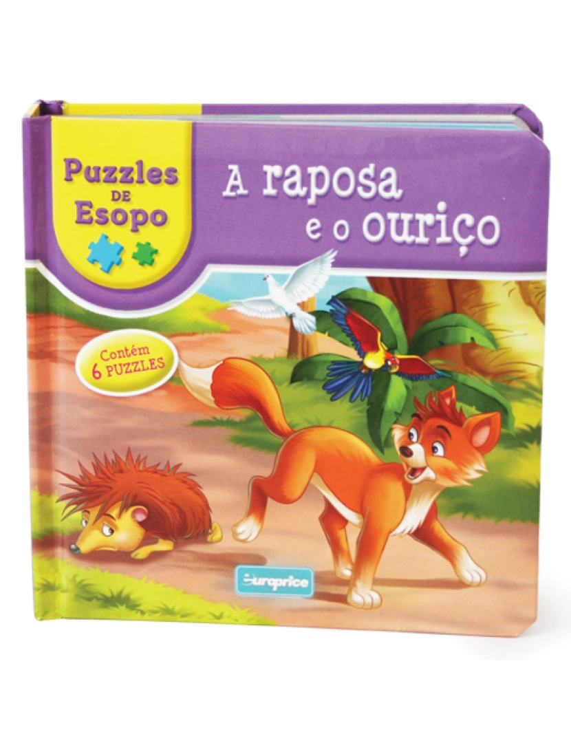 Europrice - Puzzles de Esopo - A Raposa e o Ouriço 