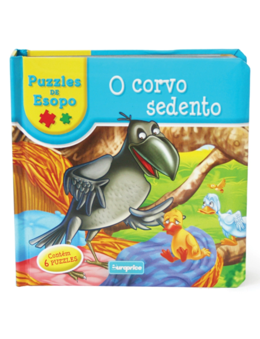 Europrice - Puzzles de Esopo - O Corvo Sedento 