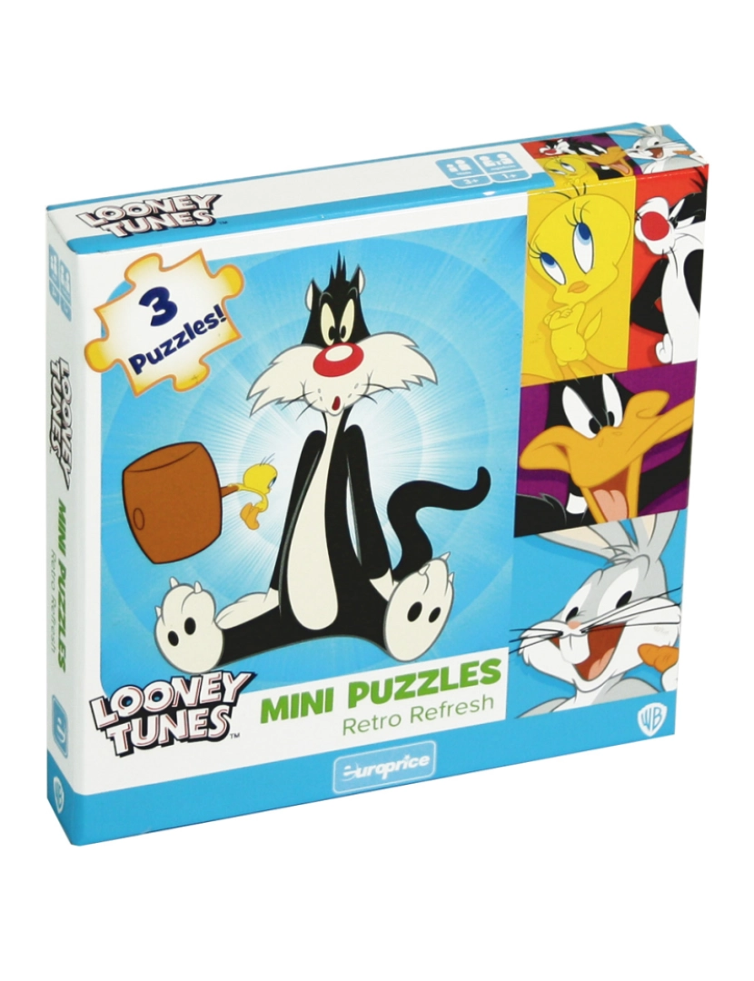 Looney Tunes - Looney Tunes Pequenos Puzzles - Retro Refresh