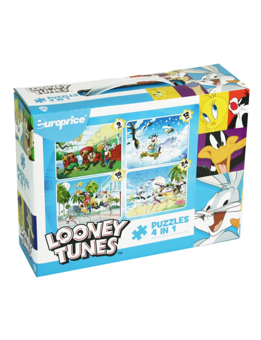 Europrice - Looney Tunes: Puzzles 4 em 1