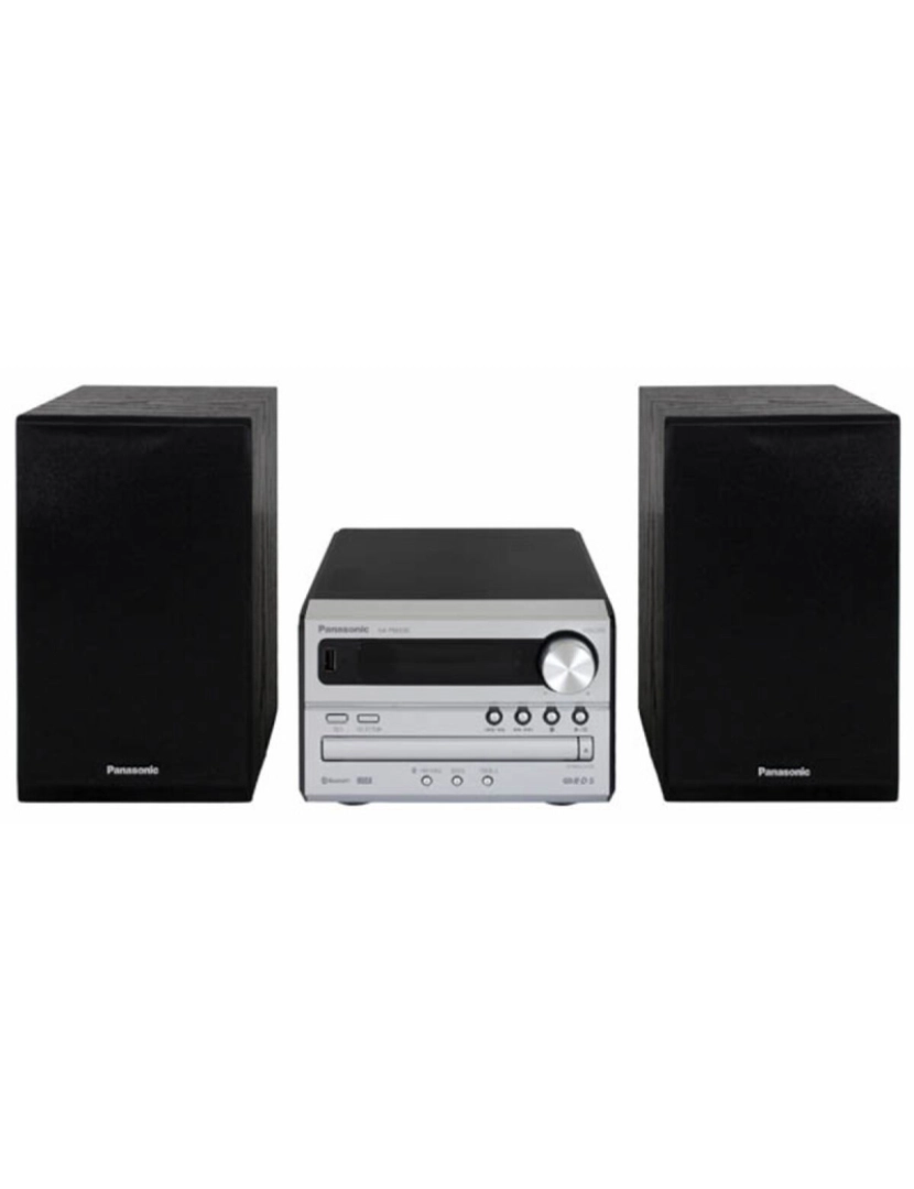 Panasonic - Aparelhagem Hi-fi Panasonic SC-PM250EC-S Bluetooth 20W