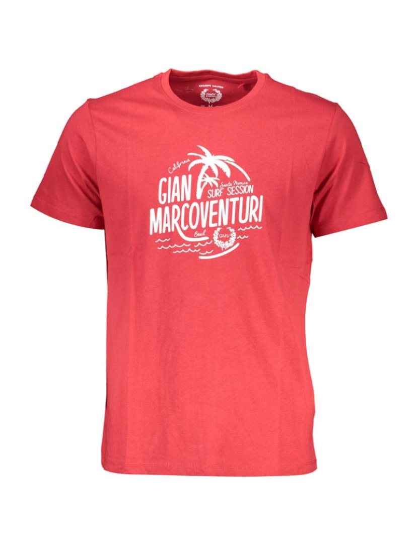 Gian Marco Venturi - T-Shirt Homem Vermelho