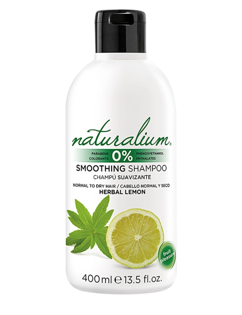 foto 1 de Herbal Lemon Smoothing Shampoo Naturalium 400 ml