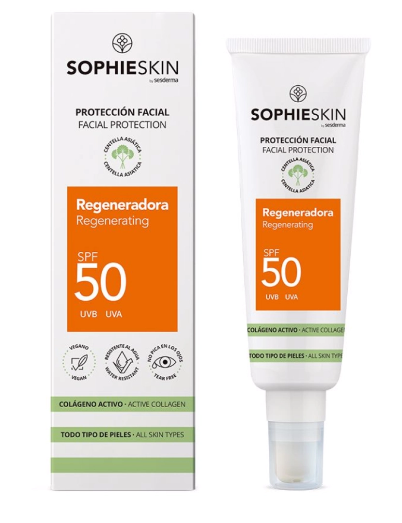 Sophieskin - Sophieskin Crema Solar Facial Regeneradora Spf50 Sophieskin 50 ml