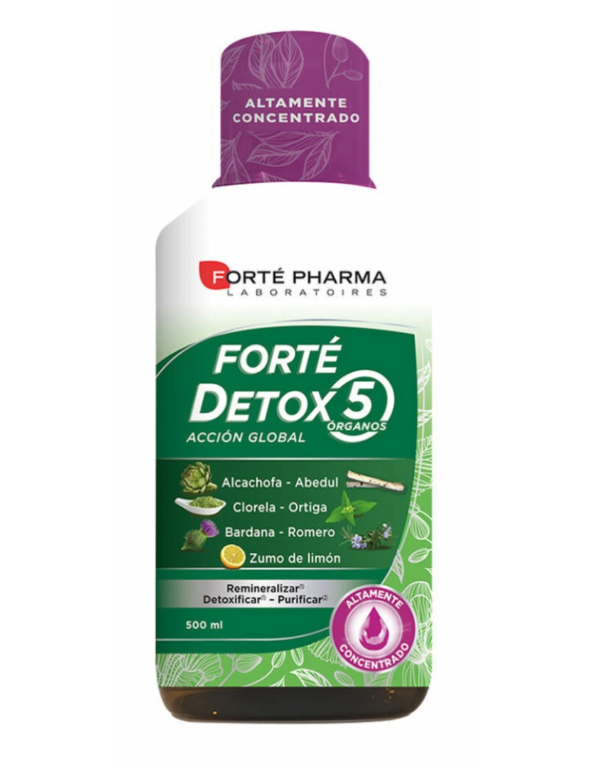 BB - Suplemento digestivo Forté Pharma Forté Detox Limão 500 ml