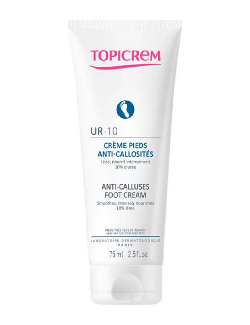 Topicrem - Ur-10 Anti-Wrinkle Foot Cream 75 Ml