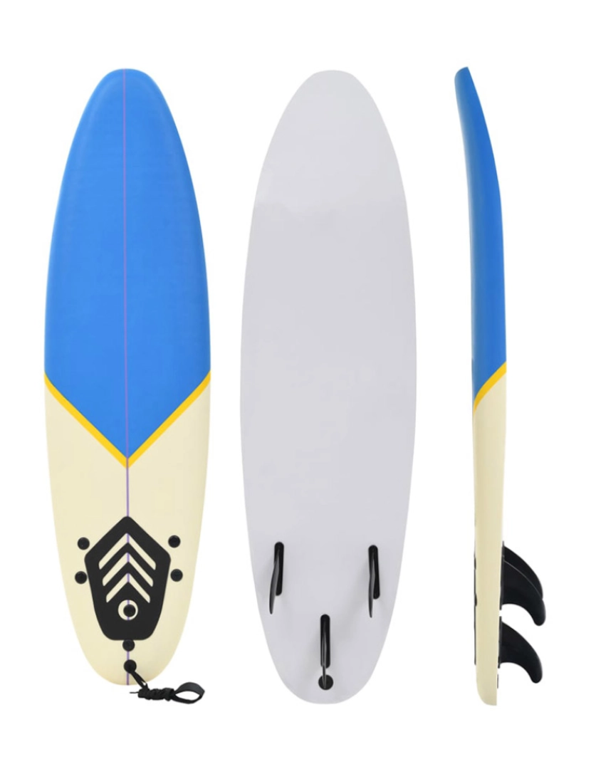 BW - Prancha de Surf 170cm Azul e Creme