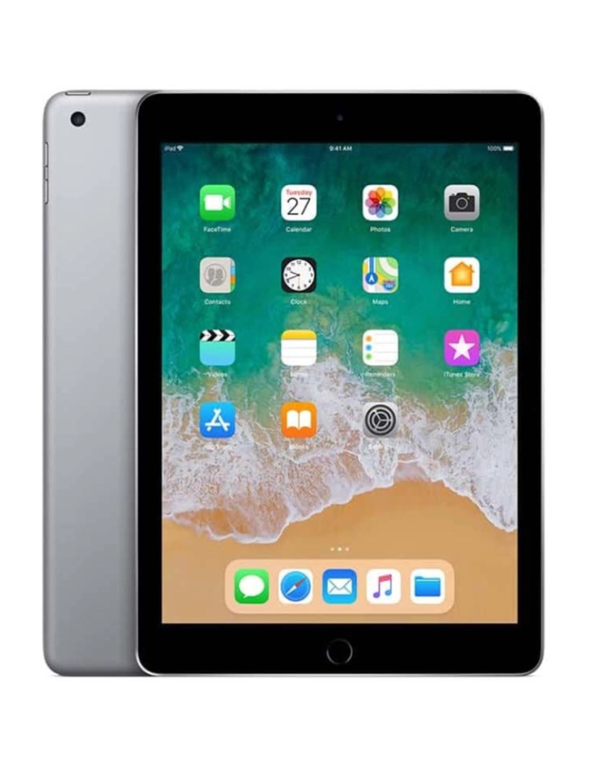 Apple - Apple iPad 9.7 (2017) 32GB WiFi + Cellular Grau A