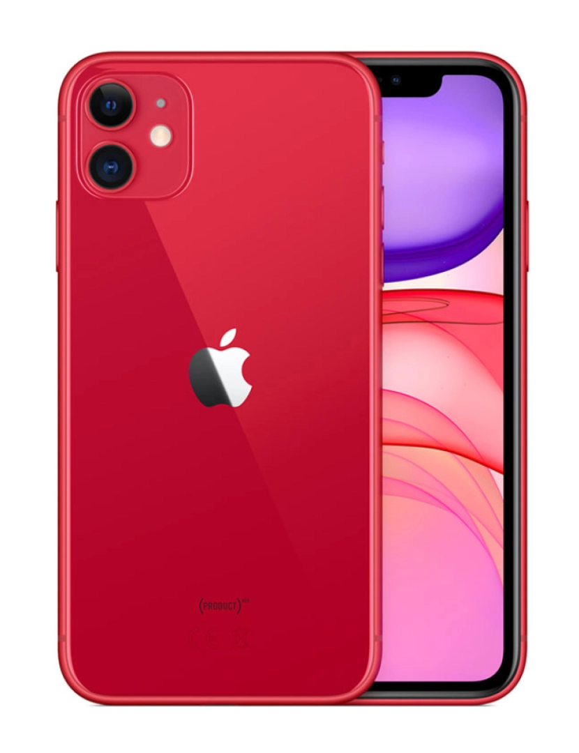 Apple - Apple iPhone 11 128GB Red Grau B