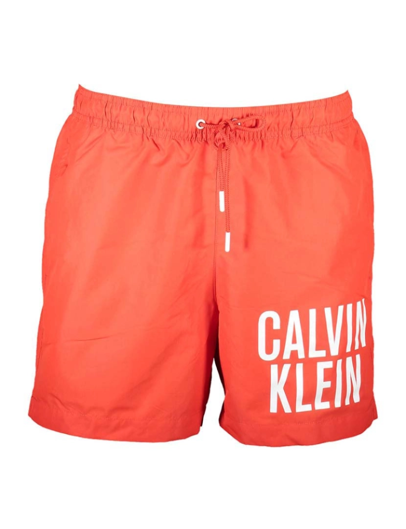 Calvin Klein - Calções de Banho Homem Vermelho