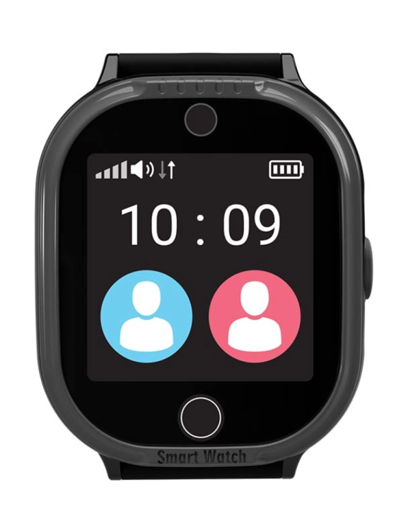 Myki - MyKi Watch 4 Lite Mostrador: Black  Pulseira: Rubber Black  Grau A+